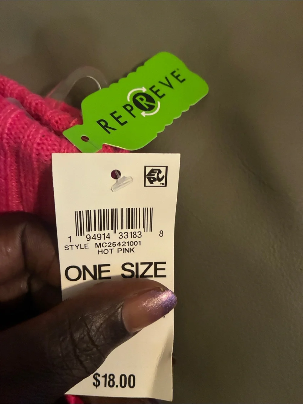 Style & Co. Kids Knit Touchscreen Gloves - Bright Pink